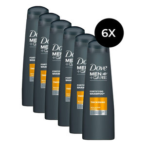 Dove Men + Care Fortifying and Thickening Shampoo - 400 ml (6 pièces) Men + Care Fortifying and Thickening Shampoo - 400 ml (6 pièces)