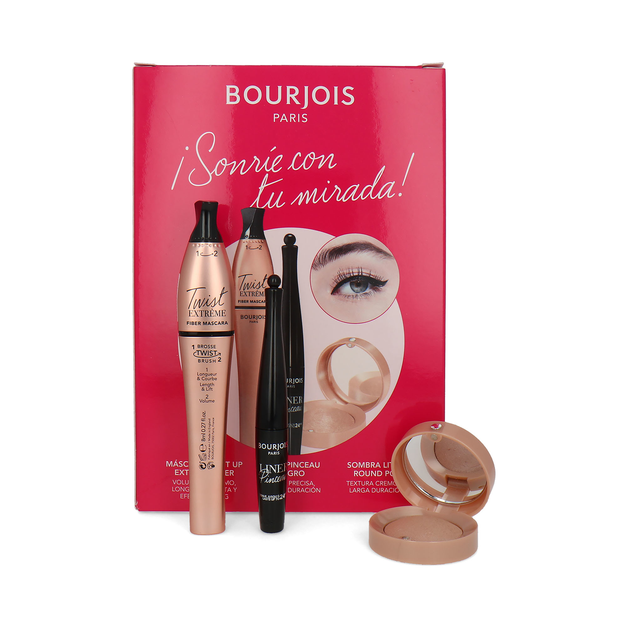 Bourjois Perfect Look Ensemble-Cadeau - mascara-eyeliner-eyeshadow