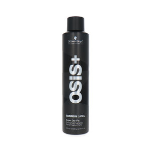 OSIS + Session Label Super Dry Fix Hairspray Strong Hold - 300 ml