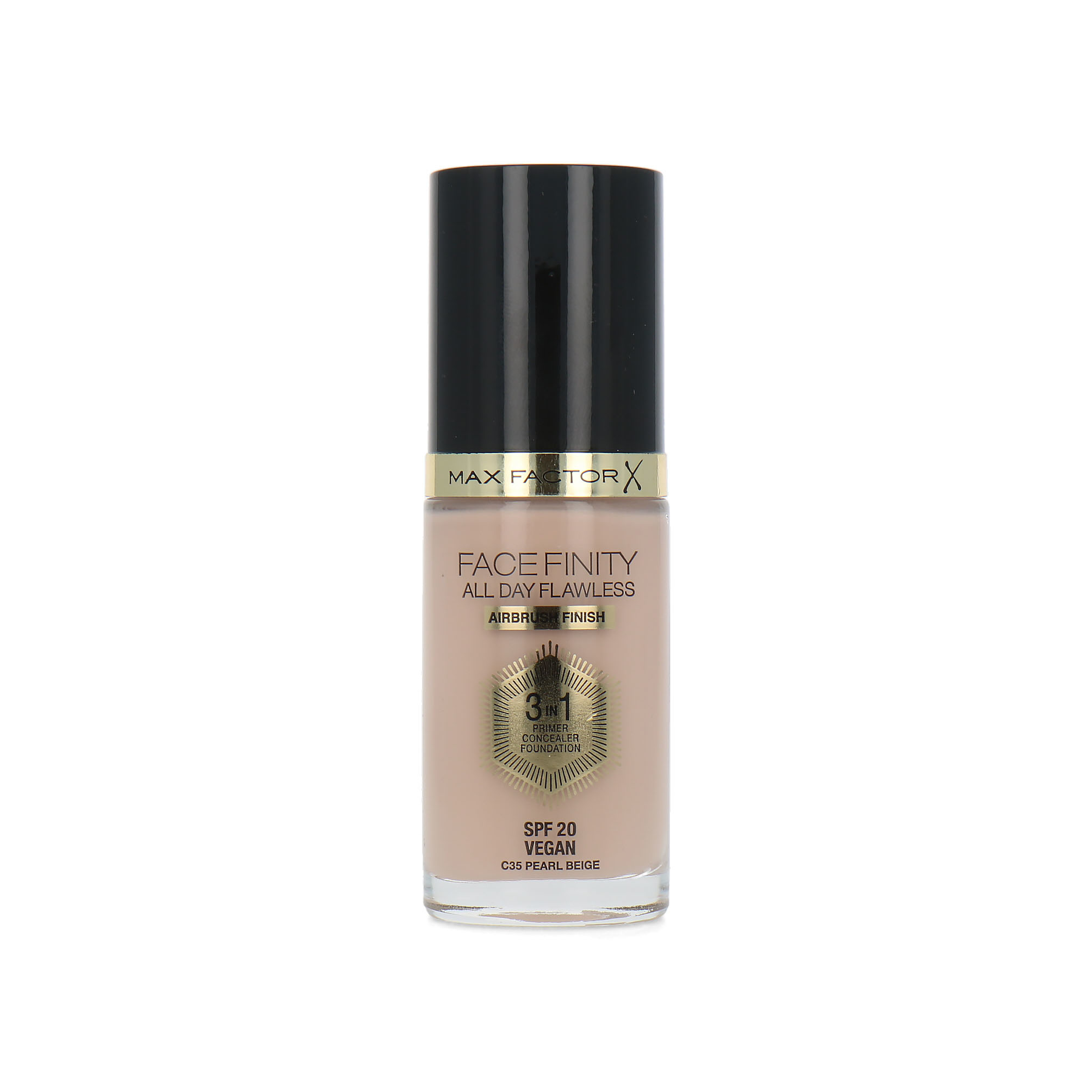 Max Factor Facefinity All Day Flawless 3 in 1 Airbrush Finish Fond de teint - C35 Pearl Beige