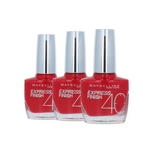 Express Finish Vernis à ongles - 505 Cherry (Ensemble de 3)