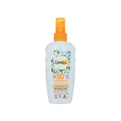 Lovea Moisturizing Sun Protection Spray Monoï de Tahiti - 150 ML (SPF 50) Lovea Moisturizing Sun Protection Spray Monoï de Tahiti - 150 ML (SPF 50)