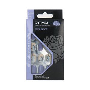 24 Glue-On Nails - Opulent