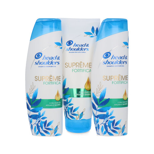 Head & Shoulders Suprême Fortifica Shampoo + Conditioner - 3 x 200 ml