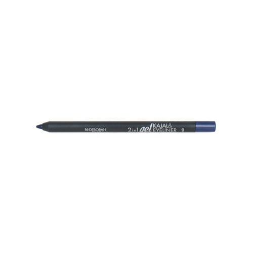 Deborah Milano 2in1 Gel Kajal & Waterproof Eyeliner - 9 Deep Blue