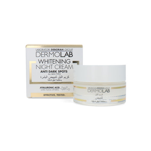 Deborah Milano DermoLAB Anti Dark Spots Whitening Crème de nuit - 50 ml
