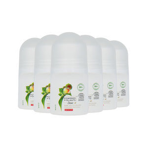 Powered By Plants Deo Roller Geranium - 6 x 50 ml