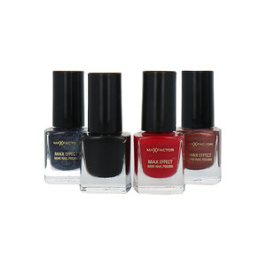 Max Factor Mini Nagellak Set 2 - 4 x 4,5 ml (Ensemble de 4) Mini Nagellak Set 2 - 4 x 4,5 ml (Ensemble de 4)