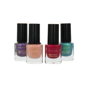 Max Factor Mini Nagellak Set 5 - 4 x 4,5 ml (Ensemble de 4) Mini Nagellak Set 5 - 4 x 4,5 ml (Ensemble de 4)