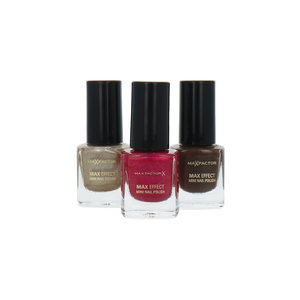 Max Factor Mini Nagellak Set 6 - 3 x 4,5 ml (Ensemble de 3) Mini Nagellak Set 6 - 3 x 4,5 ml (Ensemble de 3)