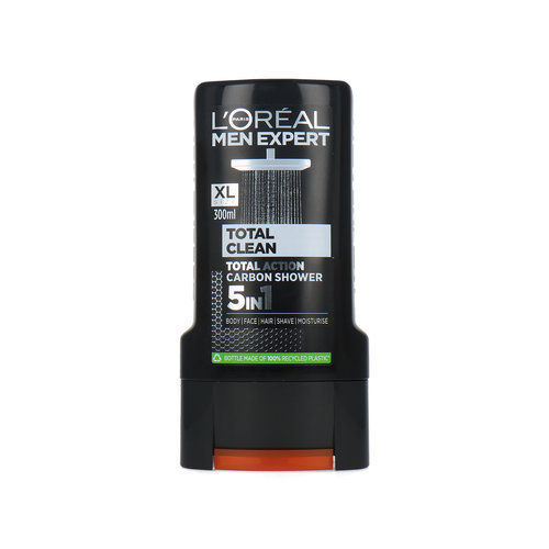 L'Oréal Men Expert Body-Face-Hair-Shave-Moisturize Wash XL - 300 ml - Total Clean L'Oréal Men Expert Body-Face-Hair-Shave-Moisturize Wash XL - 300 ml - Total Clean