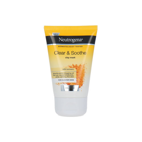 Neutrogena Clear & Soothe Clay Mask - 50 ml