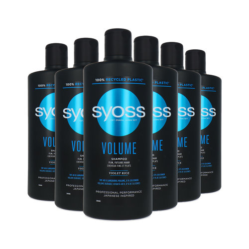 Syoss Volume Shampoo - 6 x 440 ml Syoss Volume Shampoo - 6 x 440 ml
