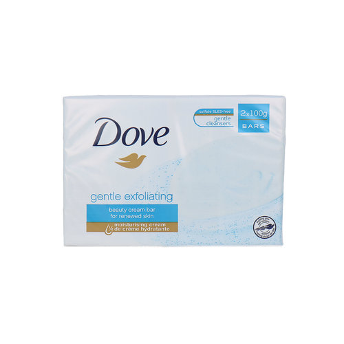 Dove Gentle Exfoliating Beauty Cream Bar - 2 x 100 gram