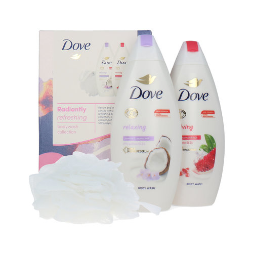 Dove Radiantly Refreshing Bodywash Collection Ensemble-Cadeau