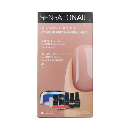 Sensationail Gel Manicure Starter Kit - Nude Mood