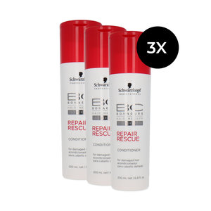 Bonacure Hairtherapy Repair Rescue Condtioner - 3 x 200 ml