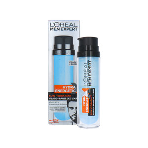 Men Expert Hydra Energetic Face + 3 Day Beard Gel - 50 ml