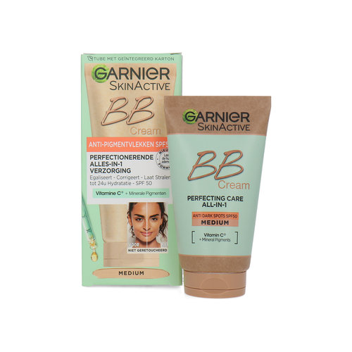 Garnier Skin Active BB Cream Medium BB crème - 50 ml (anti-taches pigmentaires) Garnier Skin Active BB Cream Medium BB crème - 50 ml (anti-taches pigmentaires)