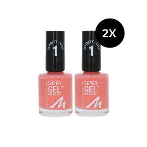 Manhattan Super Gel Vernis à ongles - 145 Coral Island (Ensemble de 2) Super Gel Vernis à ongles - 145 Coral Island (Ensemble de 2)