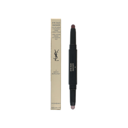 Yves Saint Laurent Eye Duo Smoker - 4 Smoky Burgundy