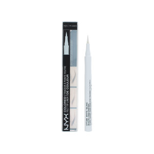 Colored Felt Tip Eyeliner - CFTL03 White