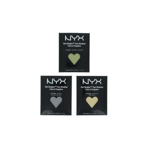 NYX Hot Singles Refill Set A Le fard à paupières (Ensemble de 3) Hot Singles Refill Set A Le fard à paupières (Ensemble de 3)