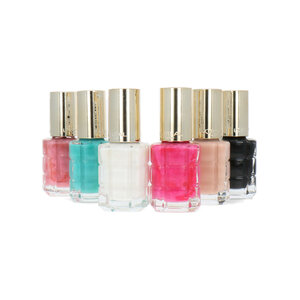 L'Oréal Color Riche a L'Huile Vernis à ongles - 6 x 13.5 ml (bouchons légèrement abîmés) Color Riche a L'Huile Vernis à ongles - 6 x 13.5 ml (bouchons légèrement abîmés)