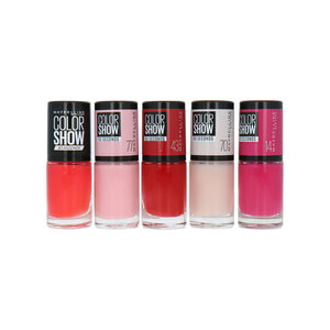 Maybelline Color Show Vernis à ongles - Set 8 (Ensemble de 5) Color Show Vernis à ongles - Set 8 (Ensemble de 5)