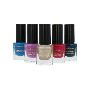 Max Factor Set 18 Mini Vernis à ongles - 5 x 4,5 ml (Ensemble de 5) Set 18 Mini Vernis à ongles - 5 x 4,5 ml (Ensemble de 5)