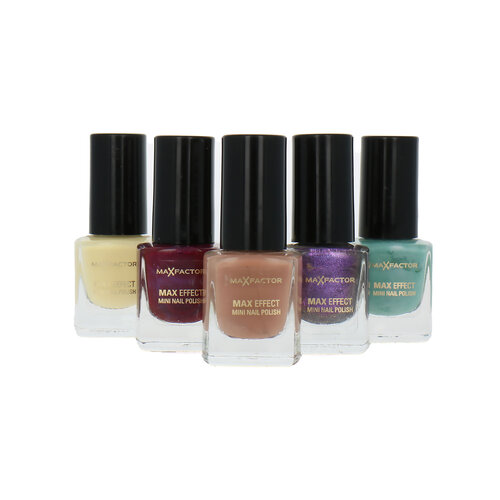 Max Factor Set 23 Mini Vernis à ongles - 5 x 4,5 ml (Ensemble de 5)