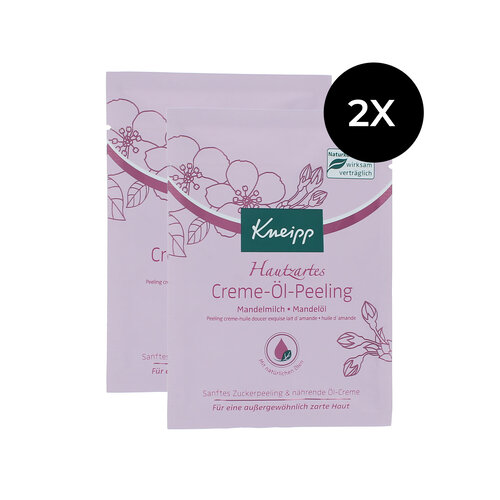 Kneipp Sensitive Skin Cream Oil Exfoliation - 2 x 40 ml