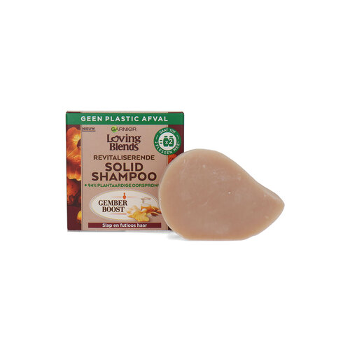 Garnier Loving Blends Solid Shampoo Ginger Boost - 60 gram