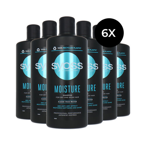 Syoss Moisture Shampoo - 6 x 440 ml Syoss Moisture Shampoo - 6 x 440 ml