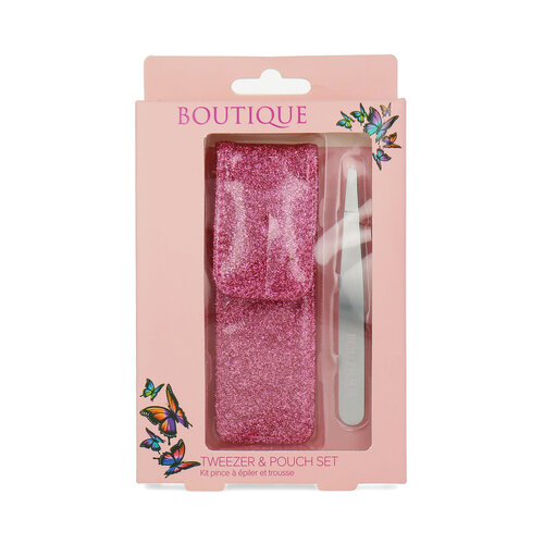 Royal Boutique Slanted tweezer With Pouch