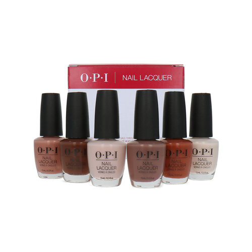 O.P.I Summer Collection Set A Vernis à ongles (Ensemble de 6)