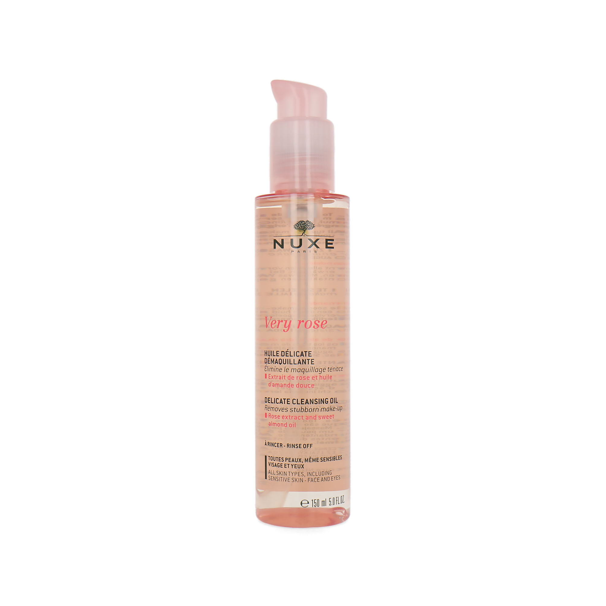 Nuxe Very Rose Delicate Cleansing Oil - 150 ml