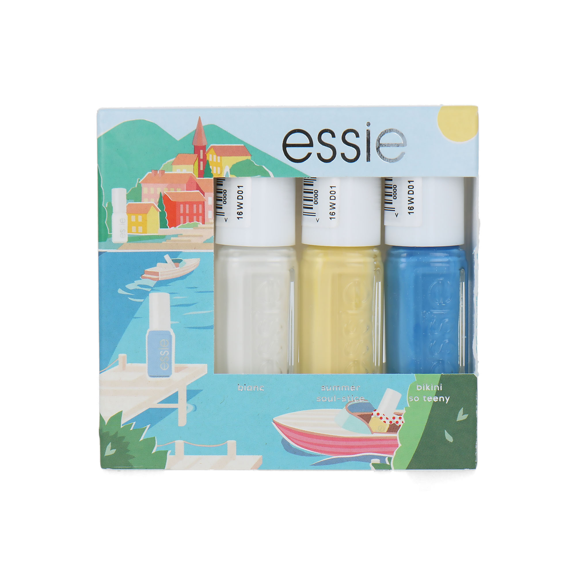 Essie Under The Sun Mini Nailpolish Ensemble-Cadeau - 3 x 5 ml