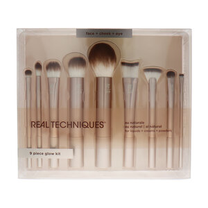 Real Techniques Au Naturale 9 Piece Glow Kit Au Naturale 9 Piece Glow Kit