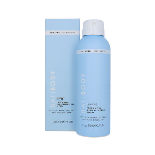 Bali Body Face & Body Sunscreen Spray SPF 50+ - 211 ml