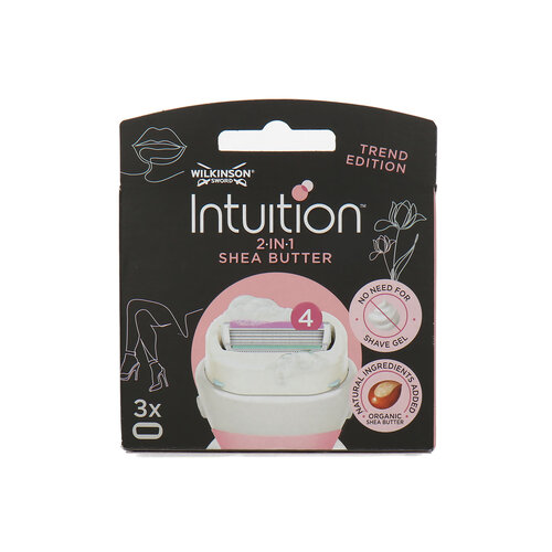 Wilkinson Sword Intuition 2-in1 Shea Butter - box of 3