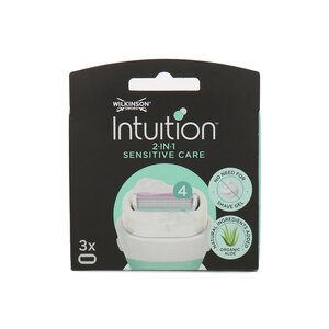 Intuition 2-in1 Sensitive Care - box of 3 (Pour les peaux sensibles)