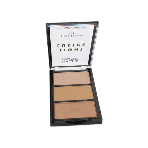 MUA Light Lustre Highlighter Palette - Golden Delights