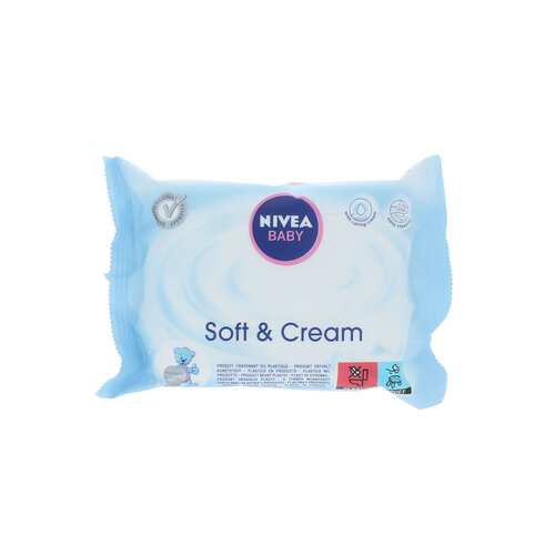 Nivea Baby Soft & Cream Wipes - 20 stuks