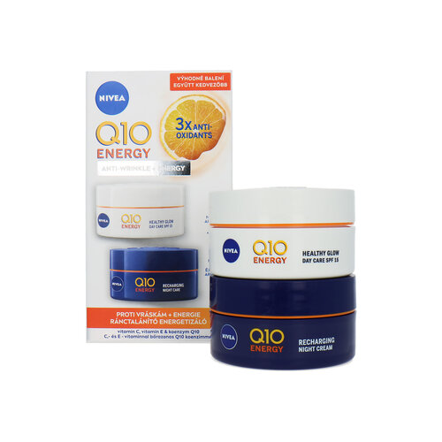 Nivea Q10 Energy Anti-Wrinkle + Energy Day and Night Cream