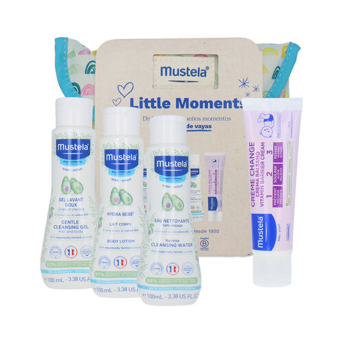 Mustela Little Moments Rainbow Ensemble-Cadeau Mustela Little Moments Rainbow Ensemble-Cadeau