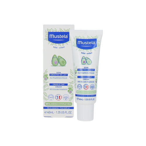 Mustela Cradle Cap Cream - 40 ml Mustela Cradle Cap Cream - 40 ml