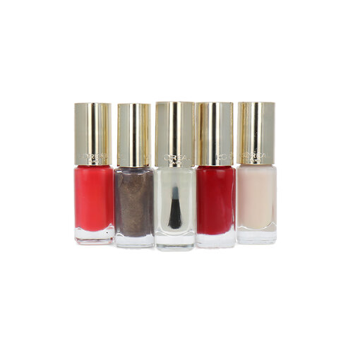L'Oréal Color Riche 5 x 5 ml Vernis à ongles - Set F L'Oréal Color Riche 5 x 5 ml Vernis à ongles - Set F