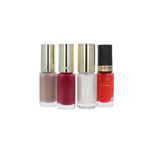 Color Riche 4 x 5 ml Vernis à ongles - Set G