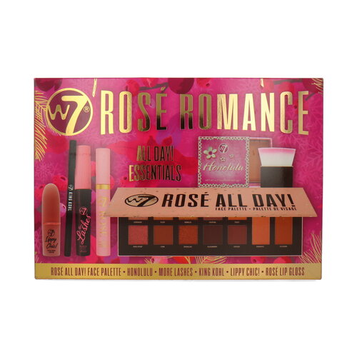 W7 Rose Romance All Day Essentials Ensemble-Cadeau